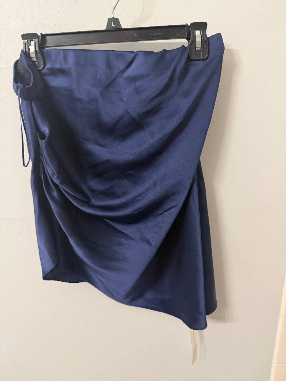 Reformation Etta Knit Dress Blue - Size XL